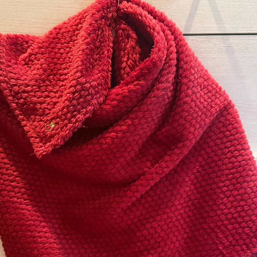 Dudley Stephens Red Pashmina Scarf